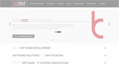Desktop Screenshot of bbd.co.za