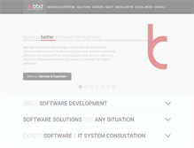 Tablet Screenshot of bbd.co.za